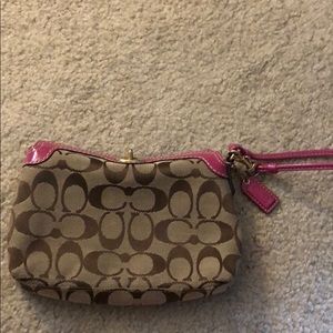 Coach wristlet